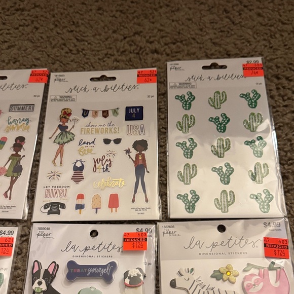 Colorful Sticker Collection- 10 packs - Picture 3 of 6